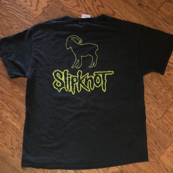 💥SOLD Vintage Slipknot Concert Tshirt - Picture 3 of 5